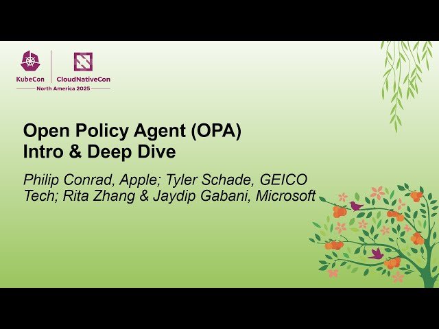 Open Policy Agent (OPA) Introduction and Deep Dive