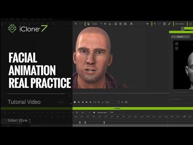iClone 7 Tutorial - Advanced Facial Animation Techniques