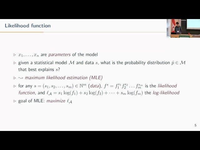 The Likelihood Correspondence