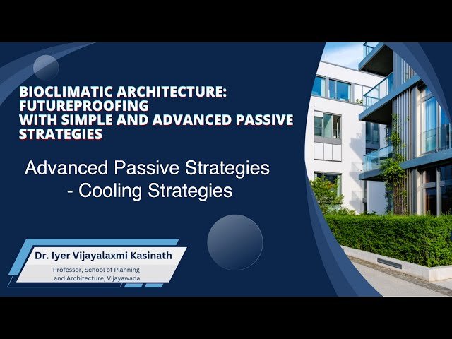 Advanced Passive Strategies - Cooling Strategies