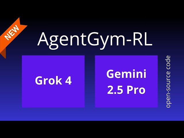 Open-Source AgentGym-RL - GROK 4 vs Gemini Pro Comparison for AI Research Paper Analysis