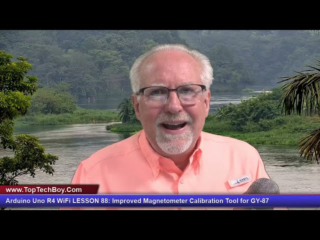 Free Video: Arduino Uno R4 WiFi - Improved Magnetometer Calibration ...