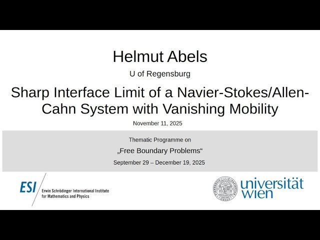 Sharp Interface Limit of a Navier-Stokes/Allen-Cahn System with Vanishing Mobility