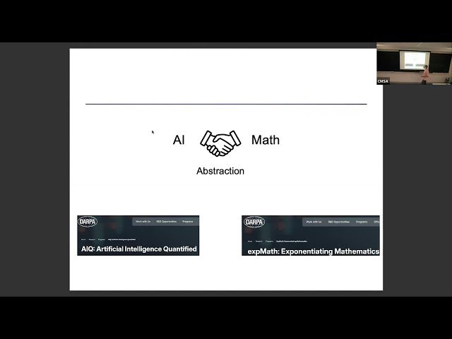 Math for AI and AI for Math - Geometric and Symbolic Perspectives