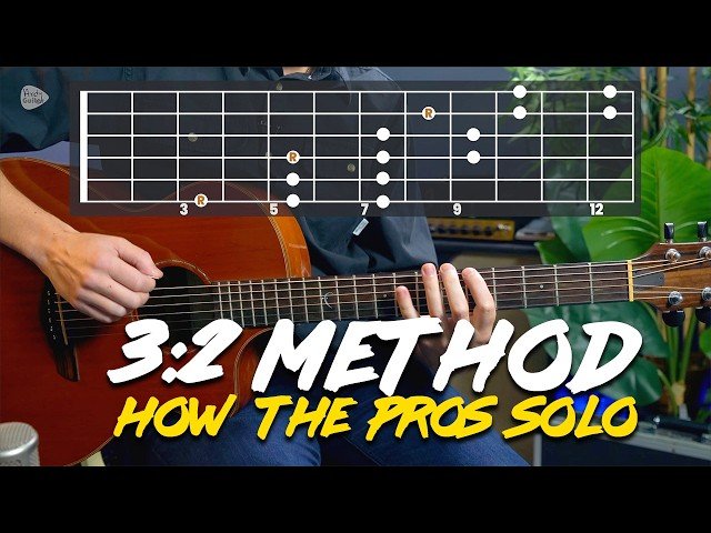 3:2 Method for Easy Pentatonic Soloing - Intermediate Level