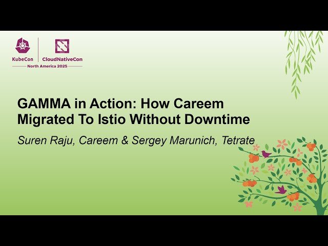 GAMMA in Action - How Careem Migrated To Istio Without Downtime