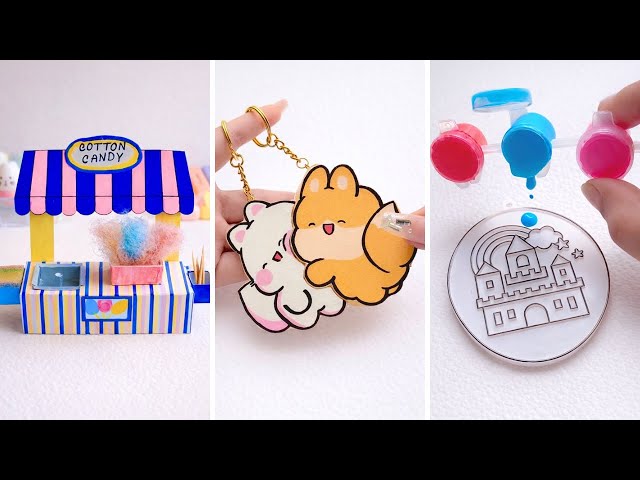 Easy Miniature Paper Craft Ideas for School Projects and DIY