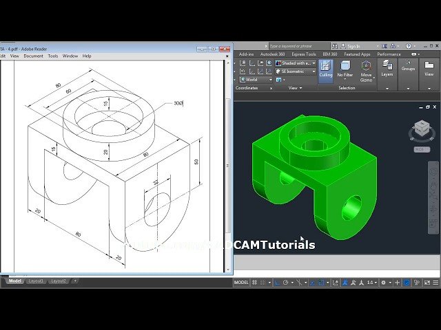 AutoCAD 2015 3D Tutorials for Beginners