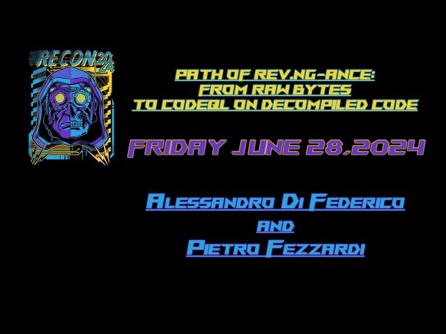 Path of Rev.ng: From Raw Bytes to CodeQL on Decompiled Code