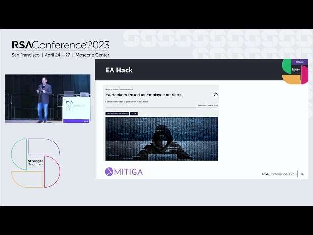 RSA Conference Talk: Slack Hackers Slackers from RSA Conference | Class ...