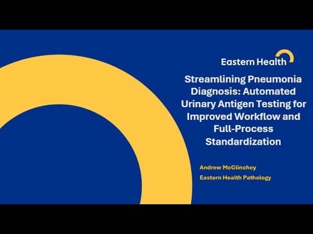 Streamlining Pneumonia Diagnosis - Automated Urinary Antigen Testing for Improved Workflow