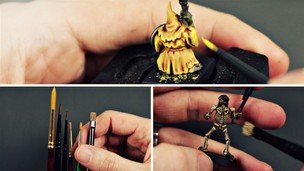 Learn how to assemble and paint beautiful miniatures
