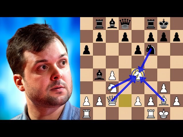 Fedoseev's Beautiful Nimzo-Indian Tactic - Tata Steel 2026