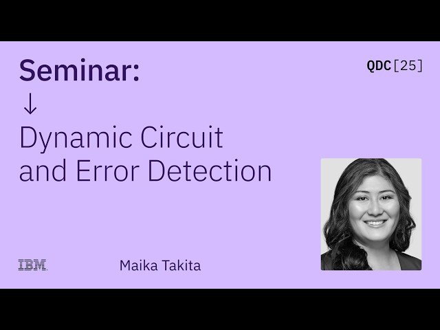 Maika Takita Dynamic Circuit and Error Detection