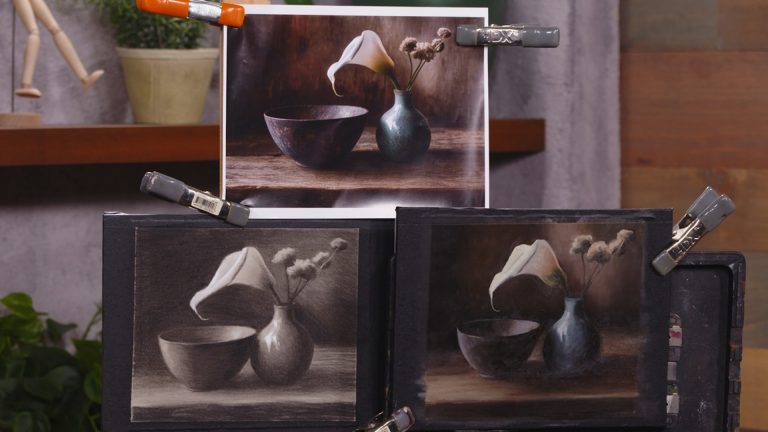 From Charcoal to Canvas: Training the Painter’s Eye