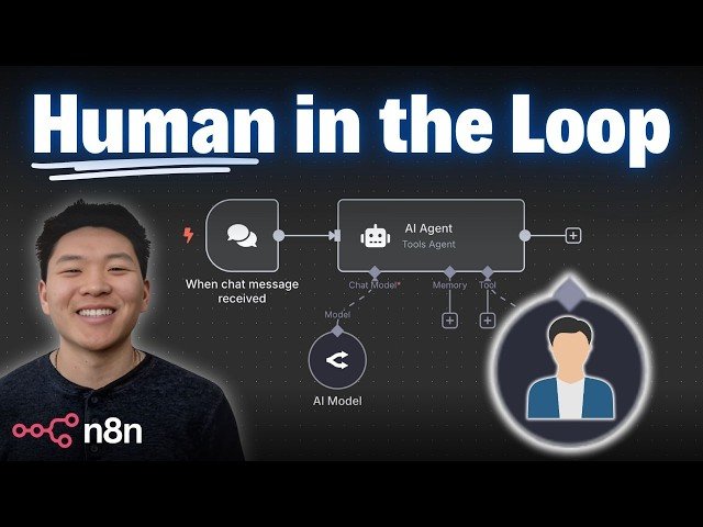 The Secret to Making AI Agents 100% Reliable - Human in the Loop with n8n