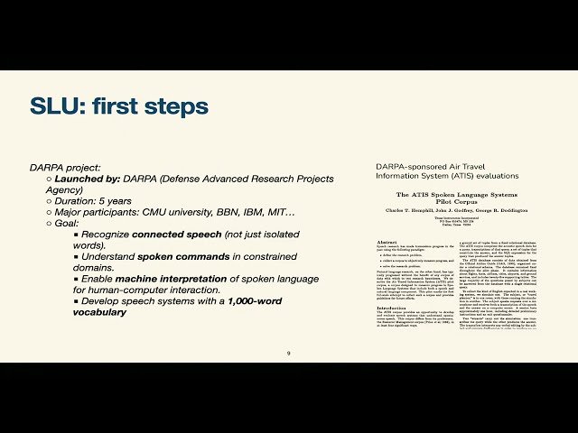 Speech Processing for Low Resource Scenarios I - Day 8