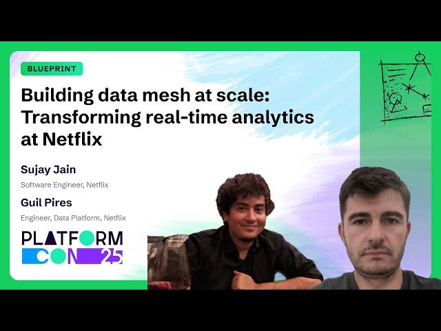 Building Data Mesh at Scale - Transforming Real-Time Analytics at Netflix