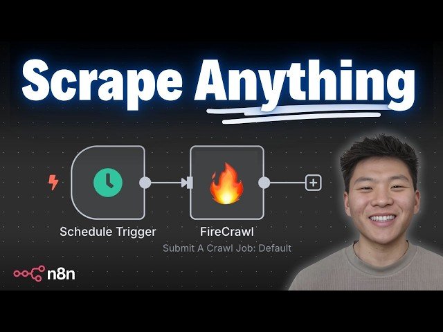 Turn Any Website Into LLM Ready Data in Seconds with n8n and Firecrawl
