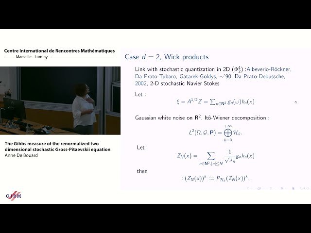 The Gibbs Measure of the Renormalized Two Dimensional Stochastic Gross-Pitaevskii