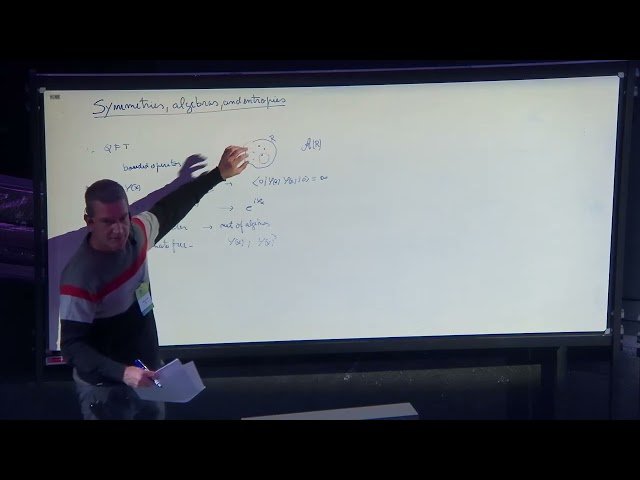 Symmetries, Algebras and Entropy in Quantum Field Theory - Class 1