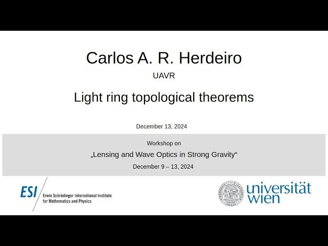 Light Ring Topological Theorems in Strong Gravity
