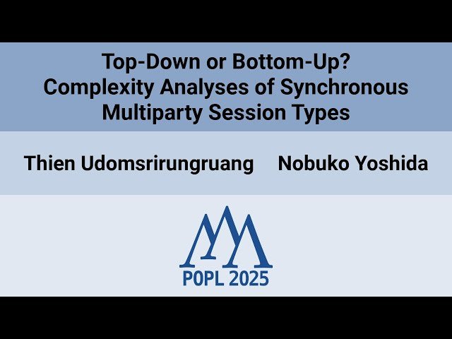 Top-Down or Bottom-Up? Complexity Analyses of Synchronous Multiparty Session Types