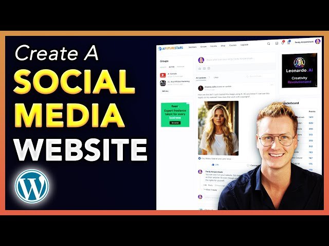 How to Make a Social Media Website Like Facebook with WordPress and BuddyBoss