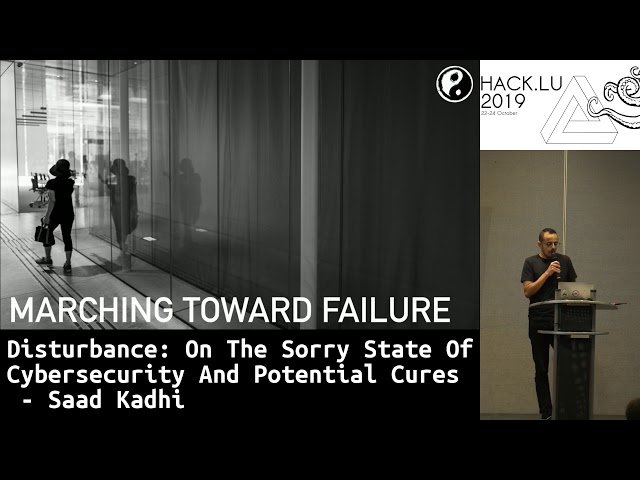 Disturbance - The Sorry State of Cybersecurity and Potential Cures