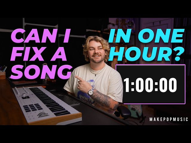 Pop Music Production - Transforming a Subscriber's Demo in One Hour