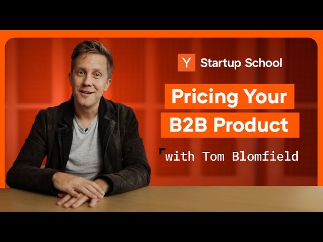 How to Price for B2B - Startup School