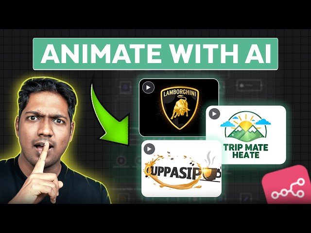 AI Agent Turns ANY Logo Into Stunning Animation - N8n Automation