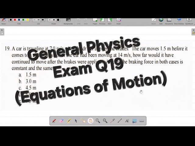 General Physics Examination on Circular Motion - How to Solve General Physics Exam Questions - Part 18