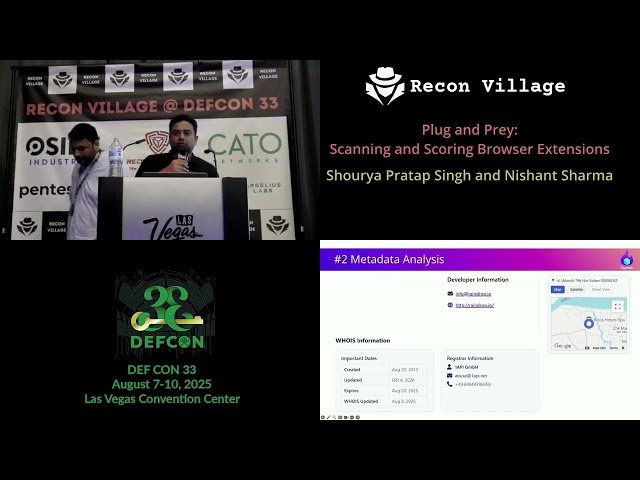 Plug and Prey - Scanning and Scoring Browser Extensions