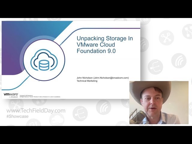 Unpacking Storage in VMware Cloud Foundation 9.0