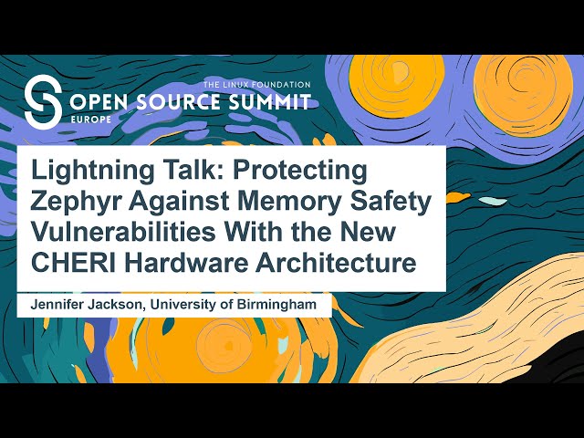 Protecting Zephyr Against Memory Safety Vulnerabilities With the New CHERI Hardware Architecture