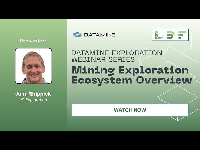Free Video: Mining Exploration Ecosystem Overview from Datamine ...