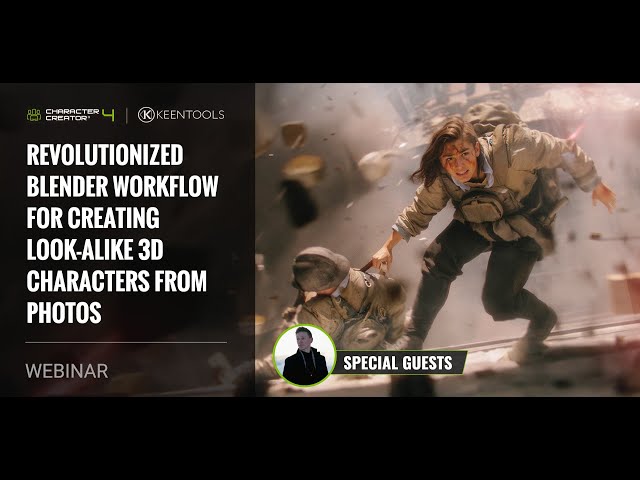 Revolutionized Blender Workflow for Creating Look-alike 3D Characters from Photos