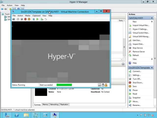 Windows Server 2012 Hyper-V Administration and Management