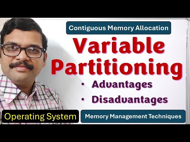Variable Partitioning in Memory Allocation - Advantages and Disadvantages Explained - Contiguous - OS