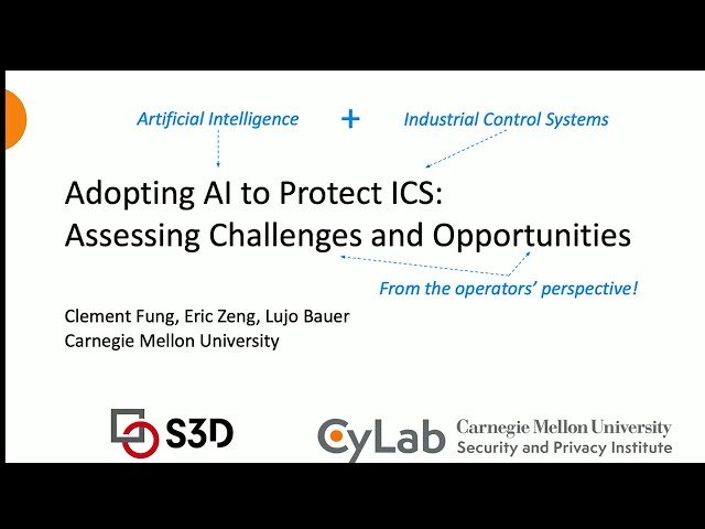 Adopting AI to Protect Industrial Control Systems - Assessing Challenges and Opportunities from the Operators' Perspective