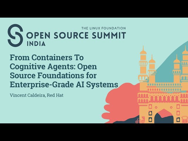 From Containers to Cognitive Agents - Open Source Foundations for Enterprise-Grade AI Systems