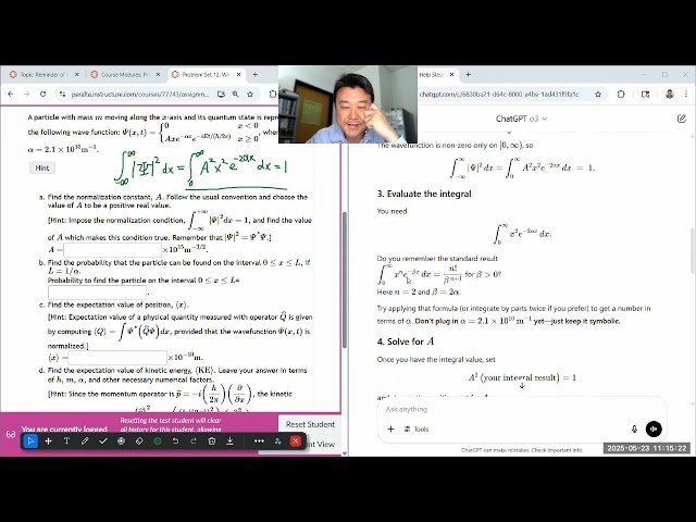 Physics 4C - Problem Solving with ChatGPT - Sets 12 and 13 - Wave Mechanics and Atomic Physics
