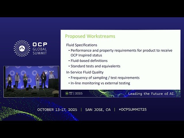 Fluids Committee Update - Best Practices for Fluid Lifecycle Management, Cleaning, and Oxidation