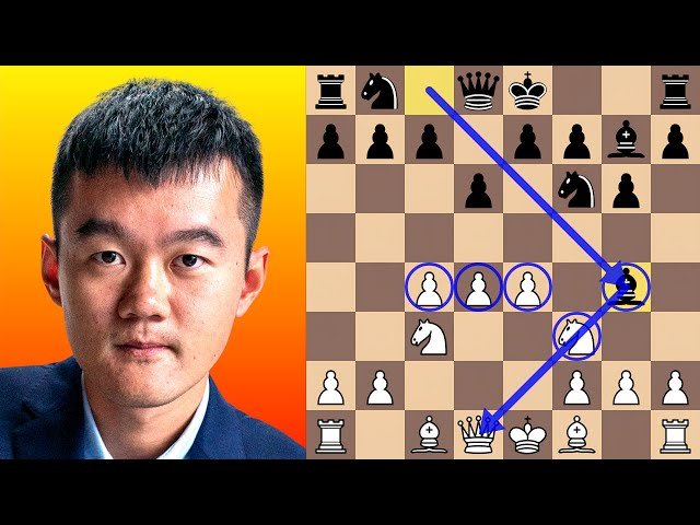 Ding Liren Dominates Zhao's King's Indian Defense