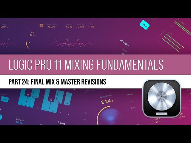 Logic Pro 11 Mixing - Final Mix and Master Revisions - #24