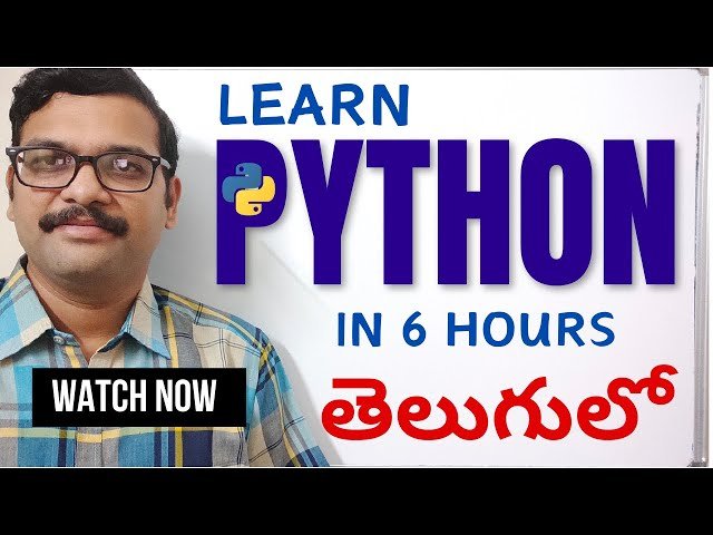 Python Programming in Telugu