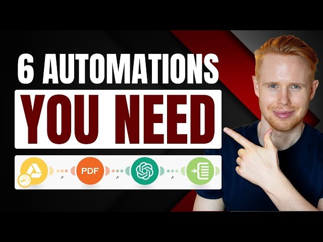Top 6 Business Automations for 2025 Using Make.com