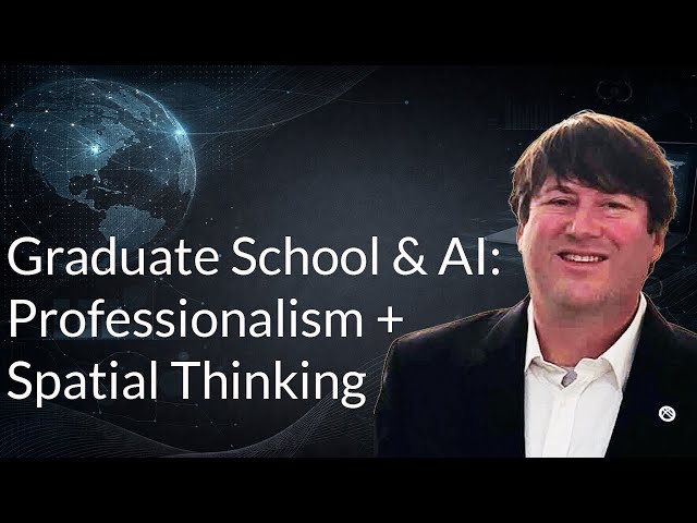 Graduate School in the Age of AI - Professionalism and Critical Spatial Thinking