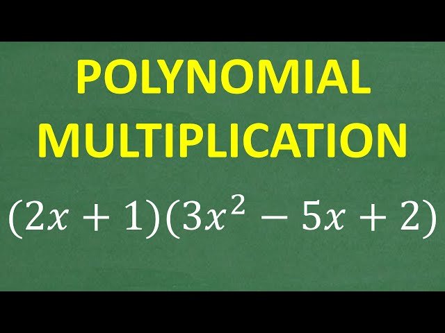 Free Video: Multiply Polynomials the Easy Way - Algebra Skills from ...